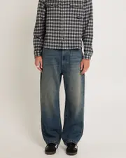 Rip Curl A6 Big Baggy Denim Jeans Zane Board