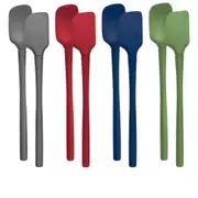 Tovolo Flex-Core All Silicone Mini Spoonula 2pcs - Cayenne