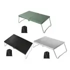 Mini Folding Camping Table with Carrying Bag Stable Sturdy Outdoor Furniture