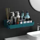 Caddy Rack Kitchen Corner Basket Wall Storage Shower Suction Shelf Bathroom