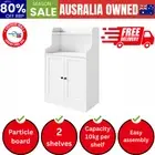 Buffet Sideboard Cupboard 2 Doors Hallway Table White