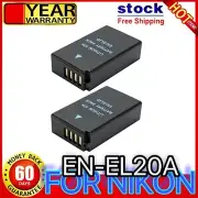 2 Replacement Battery for Nikon Coolpix A Coolpix P1000 P950 EN-EL20A EN-EL20