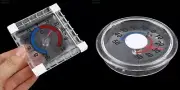 Plastic Thermometer Large Dial Easy Reading Transparent for Measuring Weather