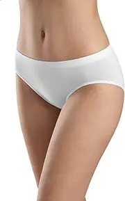 [Hanro] Women's Touch Feeling Hi-Cut Brief Panty, Skin, X-Large