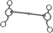 QSTDGVPW Horse Snaffle Bit Horse Mouthpiece Horse Mouth Bit Equestrian Accessory