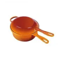 在飛比找蝦皮購物優惠-法國 LE CREUSET 鑄鐵鍋 醬汁烤盤兩用鍋 22cm