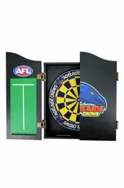 Adelaide Crows AFL Dartboard + Cabinet