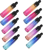 Essential Oil Dropper Bottles 10ml Glass Vials Droppers Leakproof for Home Use