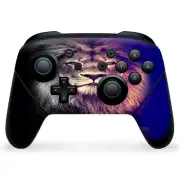 Nintendo Switch Pro Controller Skin Decal Vinyl Wrap - Proud Lion