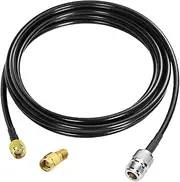 OSALADI 20 Inch Coaxial Antenna Extension Cable N-Female to SMA-Male Versatile for Router Hotspot