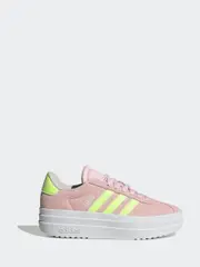 adidas Light Pink VL Court Bold Trainers (E40817) | $104