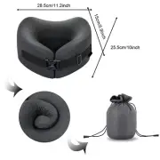 Memory Foam U Shaped Travel Pillow Soft Head Rest Plane Car Cushion Neck Support