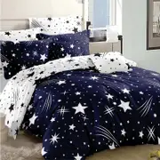Meteor Star Design Quilt/Doona Cover Set
