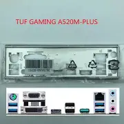 For Asus TUF GAMING A520M-PLUS Shield I/O IO Rear Baffle Backplate Motherboard