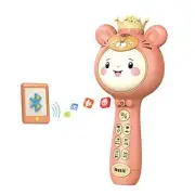 Karaoke Machine Microphone for Kids Toys,Wireless Bluetooth Karaoke Microphone