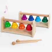 8 Note Hand Bells Percussion Musical Instrument for Classroom Chorus