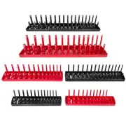 6-Piece Socket Organizer Tray Set, 1/4-Inch, 3/8-Inch &1/2-Inch Socket Holders