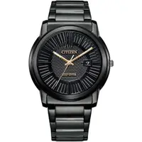 在飛比找momo購物網優惠-【CITIZEN 星辰】光動能時尚男錶-42mm(AW121