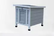 Yes4pets Grey Small Chicken Coop Rabbit Hutch Ferret Cage Guinea Pig Dog Cat Nesting Box Small Animal Cages & Hutches