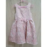 在飛比找蝦皮購物優惠-（3）歐美童裝 二手H&M女童洋裝 粉紅刺繡洋裝 小禮服 表