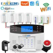 Wired & Wireless WiFi 4G Home Burglar Security Alarm System 433MHz Host