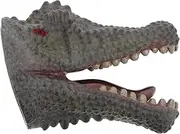 1Pc Dinosaur Hand Puppet for Lifelike Soft Dinosaur Head Role Play Puppet for Imaginative Parent Activities Washable Design