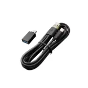 Audio-technica AT2020USB-X Cardioid Condenser USB Microphone Boom Arm Bundle