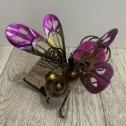Click Bee Solar Hanging Light Purple, warm white 0299204, Brand New