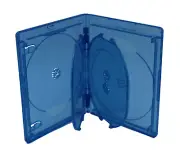 New Viva Elite 6 Disc 15mm Premium Bluray Replacement Movie Storage Shell Case