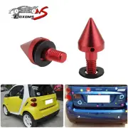 2x Red Rear Bumper Protector Spike Guard Protector Cover for Smart Fortwo 07-15 (for: Smart)