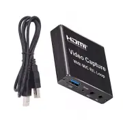 New 4K Alloy Video Capture Card 4K Screen Record Game Streamer Device MIC