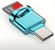 Multi-in-1 TF & SD Card Reader, Type C Adopter With USB C To USB, Compatible For