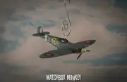 Supermarine Spitfire WWII Single Prop Plane Christmas Ornament Airplane Aircraft