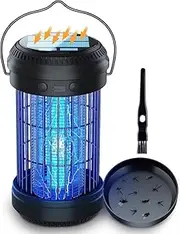 [SERENE6] Electric Mosquito Killer - Indoor & Outdoor Bug Zapper with UV Light Trap, Safe for Pets & Humans, USB Powered, Effective for Mosquitoes, Flies, Gnats, and More