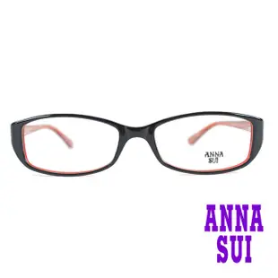 【ANNA SUI 安娜蘇】日系藤蔓細框小鑽花朵造型光學眼鏡-橘(AS571-002)