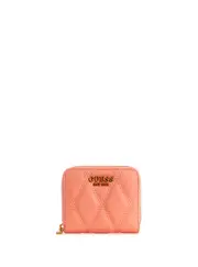 GUESS Orange Triana Small Zip Wallet