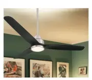 HB Showroom Series The Stokes 3 Blade 52”LED Ceiling Fan with Light & Remote