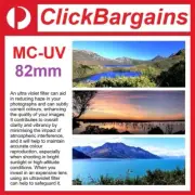 82mm MC-UV Multi-coated UV Camera Lens Filter / 82 mm MCUV Canon Nikon Sony etc.