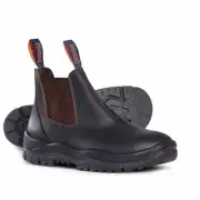 Mongrel Boot Claret Oil Kip Non- Safety V Cut Elastic Sided Boot 916030