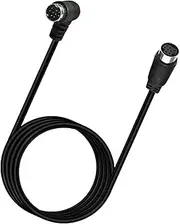 Huayeex 9 Pin DIN Cable - 70.8 Inch Male to Female Video Cable | Plug and Play 9-Pin DIN Cord, Connector Transfer for TV Receiver Monitor VCR