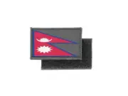Flag patch printed badge country nepal
