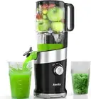 Juicer Machines, Cold Press Juicer with 4.9" Wide Feed Chute Fit Whole Fruits &