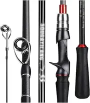 Fishing Poles 1.8M 2.1M Carbon Fiber Casting Fishing Rod Baitcasting Rod for Bass Pike Trout Fishing Caña De Pescar