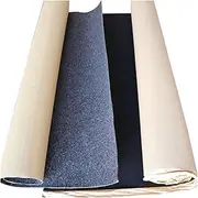 40 * 40in subwoofer Speaker Box Carpet Felt facecloth Acoustic DIY self-Adhesive Fabric for hi-fi car Audio Home Theater Professional Audio (Color : Black)