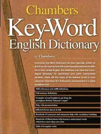 在飛比找iRead灰熊愛讀書優惠-Chambers Key-Word English Dict