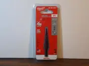 NEW! MILWAUKEE JAM FREE STEP DRILL BIT #1 METAL 48-89-9201