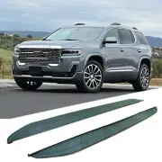Black Running Board fits for GMC Acadia 2018-2023 Side Step Nerf Bars Side Stair