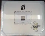 Large Photo Frame Signature Board with Pen (18th Birthday Mask) Pk 1
