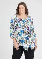 ts Taking Shape top Size 16 Finley Natural Button style NWT