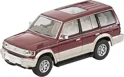 Tomytec Tomica Limited Vintage Neo 1/64 LV-N206b Mitsubishi Pajero Mid Roof Wide VR Red/Beige 96 Finished Product 329473